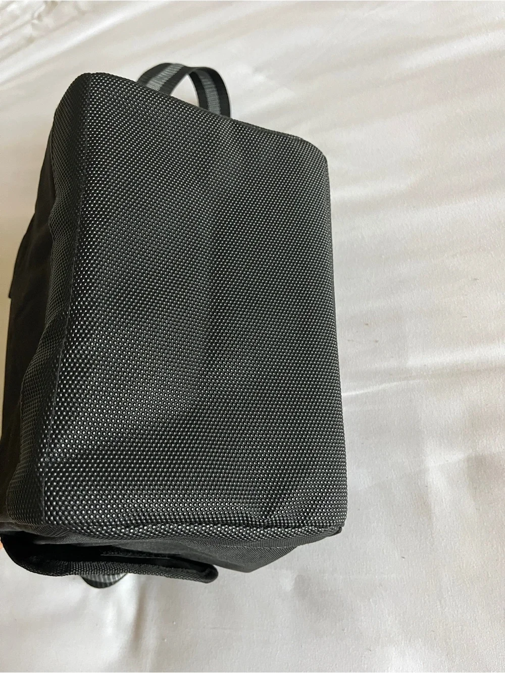 Dish Network Black Gray Insulated Lunch Bag Cooler Adjustable Strap Pockets